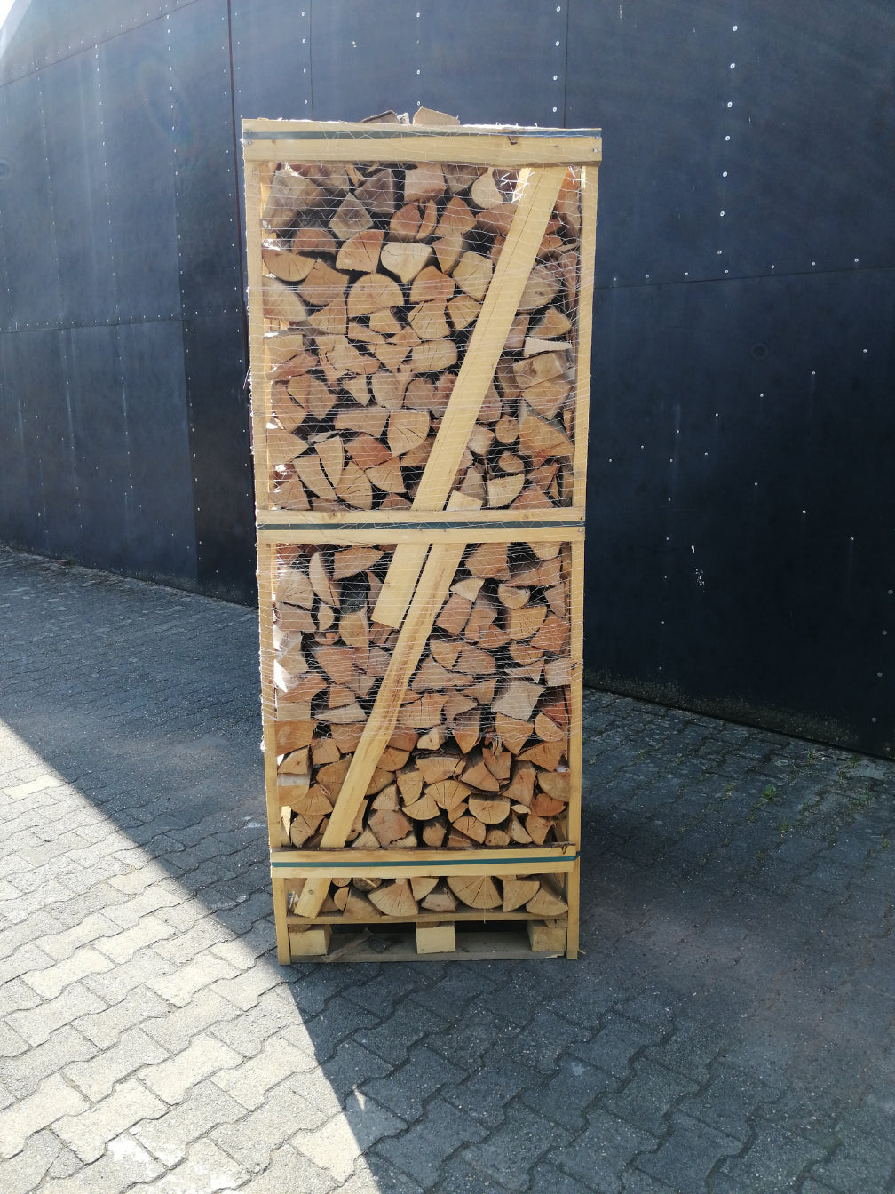 25 cm Buchen Holz-Box Raummaß ca. 80 x 120 x 210 cm Restfeuchte < 18 %