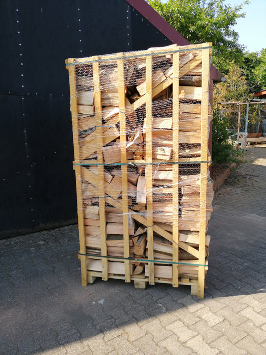 25 cm Buchen Holz-Box Raummaß ca. 80 x 120 x 210 cm Restfeuchte < 18 %