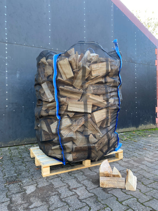 Brennholz Buche  = 1,8 Schüttraummeter im  Wood Bag 25cm