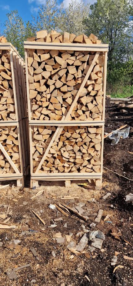 Buche-Kaminholz 33 cm frisch Restfeuchte >25%