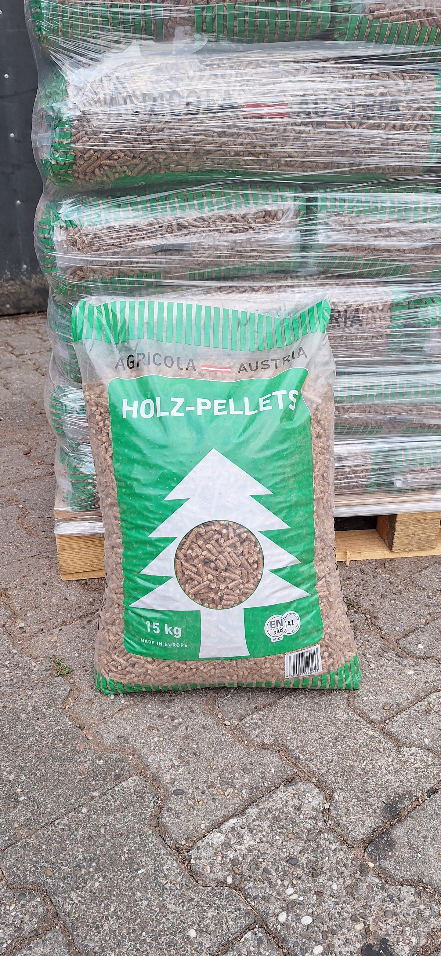 Pellets Agricola Green EnPlus A1 70Sack/1050 Kg