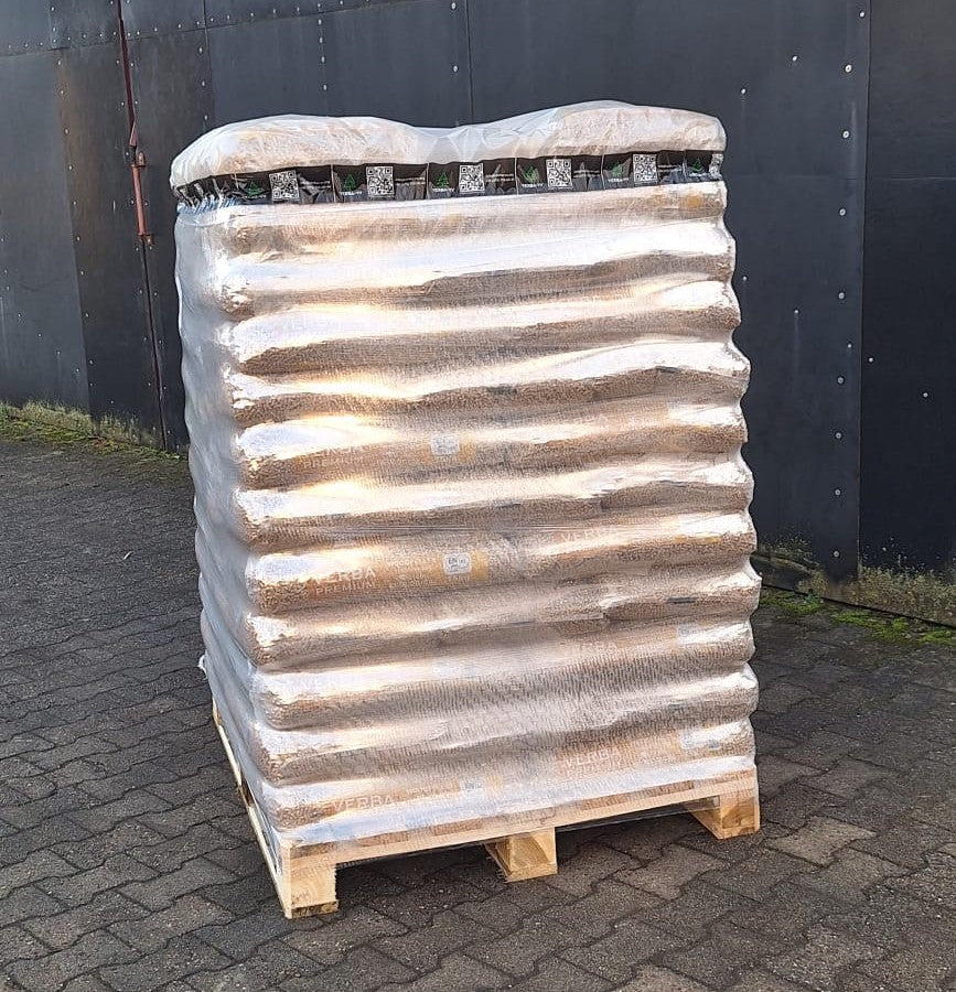 Verba Premium Pellets ENplus A1  70 Säcke -1050 kg (15kg = 6,64 € in der Palette)